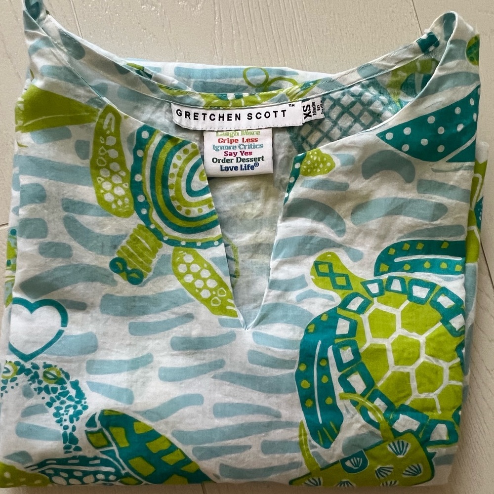 NWOT Gretchen Scott blouse/coverall